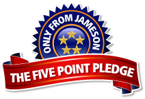 Jameson 5 Point Service Pledge